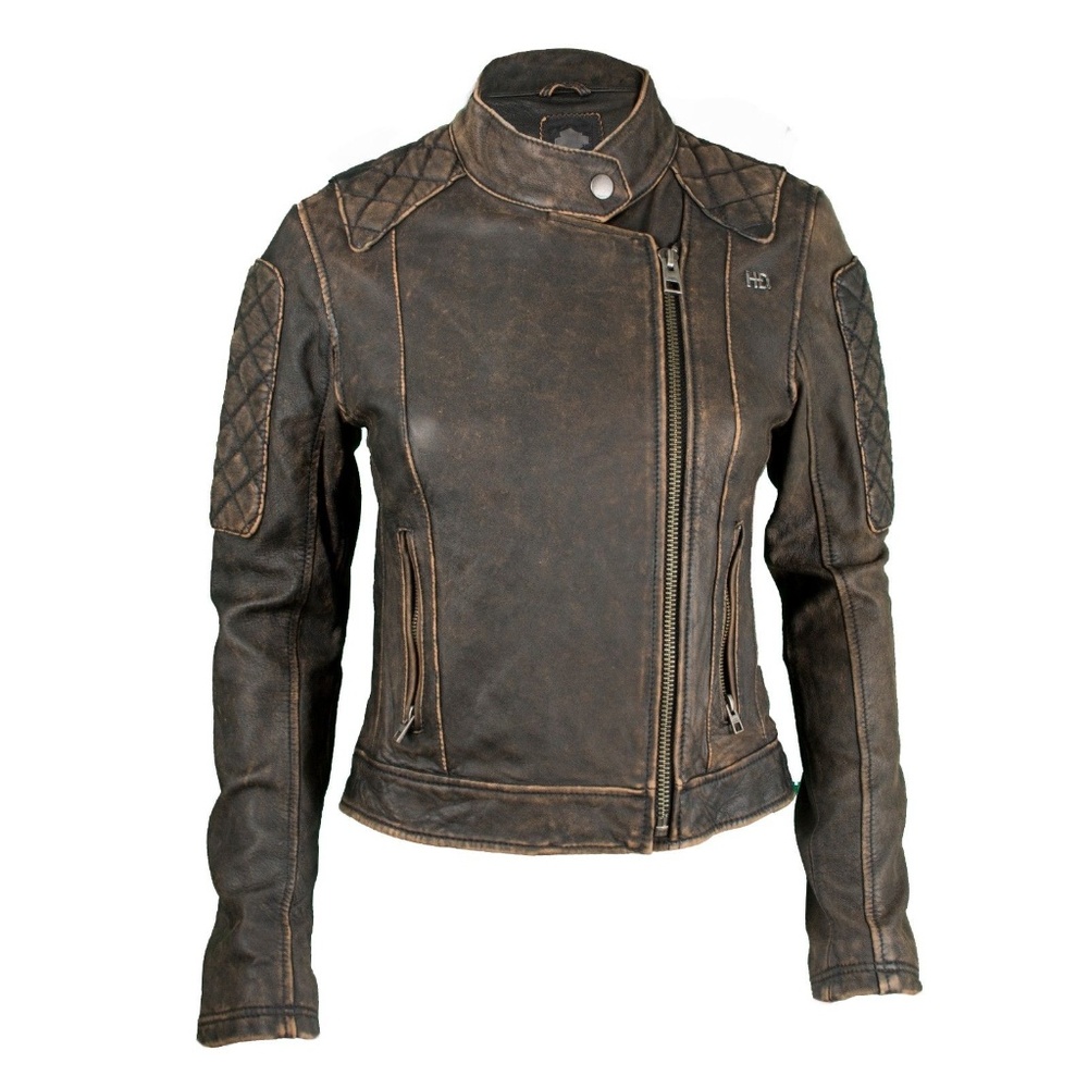 Harley Davidson Distressed Leather Jacket